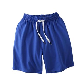 Pantalones Cortos Bermuda de Algodón Sólido para Hombre, Cierre con Cordón, Logotipo Frontal, Secado Rápido, Bolsillos Casuales, Cintura Media, Blanco, Rojo, Negro, Gris, Azul Marino - Product Image 2