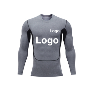 T-shirt de sport à manches courtes pour homme avec logo personnalisé, à séchage rapide, en polyester, pour le surf, la natation, le MMA, le BJJ, le Jiu Jitsu - Product Image 3