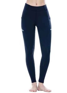 Pantalones de equitación para mujer, jodhpurs antideslizantes de silicona, jodhpurs de alta elasticidad para montar a caballo - Product Image 2