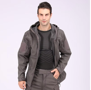 Veste Softshell de sport pour homme, coupe-vent, légère, pour la randonnée, le camping et le trekking, haute qualité - Product Image 6