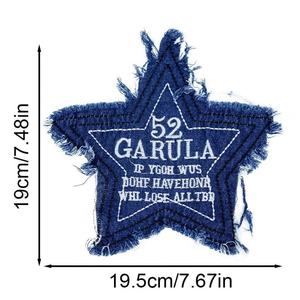 Parches Bordados Personalizados Clásicos para Ropa, Parches Termoadhesivos para Planchar en Chaquetas y Jeans, Parche Tejido con Logotipo Personalizado OEM - Product Image 6