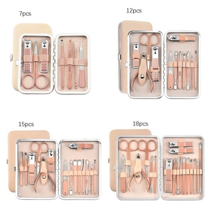 Custom Stainless Steel Classic Professional Durable Multi-functional Single Spring <b>Kit</b> (3-in-1 10-in-1) for <b>Manicure</b> Pedicure - Product Image 6