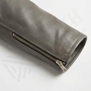 แจ็คเก็ตหนังแท้ ไซส์ใหญ่ ยูนิเซ็กซ์ หนังแกะแท้ หนังเทียม รุ่นใหม่ล่าสุด ดีไซน์ทันสมัย รับทำโลโก้ตามสั่ง สีตามสั่ง - Product Image 6