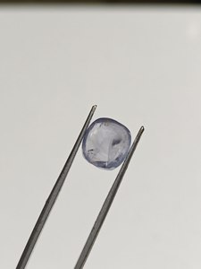 Zafiro azul de corte ovalado de 6.90 ct, piedra preciosa natural suelta para anillos, pendientes y collares - Product Image 2