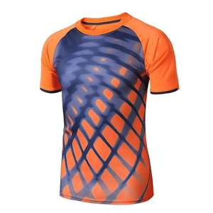 Unisex Soccer Jersey Football <b>Tshirt</b> OEM Service Name Printing Summer 100% <b>Polyester</b> Quick Dry Breathable - Product Image 5