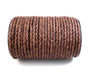6mm 8 Ply Braided <b>Leather</b> Cord String for Jewelry Craft <b>Bracelet</b> Making DIY Craft Jewelry accessories - Product Image 2