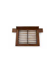 Base de Cama Minimalista de Madera de Teca Sólida con Mesitas Laterales Integradas, Diseño Moderno de Cama de Madera - Product Image 5