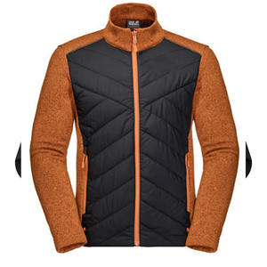 Custom Logo Men Boxy Cropped Puffer Jacket Full-<b>Zip</b> Boxy Fit Collar Winter Outerwear Thicken Warm Cotton Coat - Product Image 4