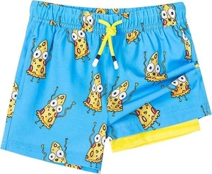 Shorts de Baño Casuales para Hombre, Cintura Media, Elástica, de Secado Rápido, con Rayas Naranjas, 100% Poliéster Tejido, Bolsillos y Cierre con Cordón - Product Image 6