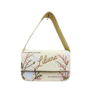 Bolsos de Mano con Cuentas Personalizados de Moda para Mujer, Bolsos de Hombro con Tachuelas Hechos a Mano con Diseños Artesanales Únicos - Product Image 1