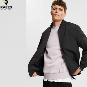 Custom Winter Bomber <b>Jacket</b> <b>Men</b> Premium Quality Canvas Casual Embroidery Logo Comfortable Waterproof Windproof <b>Reversible</b> - Product Image 5