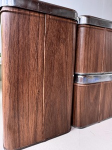 Stylish Wooden Tea Coffee Sugar Containers Set For Kitchen Countertop Storage Organizes Kitchen Countertop Neatly And Elegantly - Product Image 4