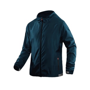 Prix de gros sur mesure enduit col montant coupe-vent veste Streetwear hommes nouveauté 2026 - Product Image 1