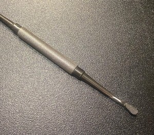 Instruments chirurgicaux orthopédiques Ruya, lime à os à double extrémité # Ciseaux à découper 12CA de 7 pouces à dents croisées, extrémités de 5 mm/6 mm, en acier inoxydable allemand - Product Image 4