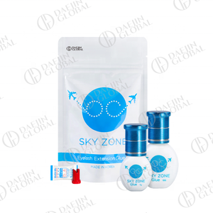 Pegamento Sky Zone 5ml Pegamento para pestañas Secado rápido Ventiladores prefabricados de larga duración Pegamento para extensión de pestañas individuales Adhesivo de Corea del Sur - Product Image 6