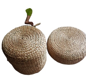 High Quality Outdoor Cushion Waterproof <b>Chair</b> <b>Pad</b> Waterproof Cushion Cover/ Water Hyacinth Cushion Ottoman 99GD - Product Image 1