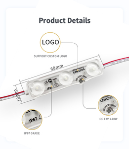Più colori IP68 3-5 anni di garanzia <span class=keywords><strong>LED</strong></span> modulo di illuminazione segnaletica con caldo bianco giallo blu opzioni - Product Image 3