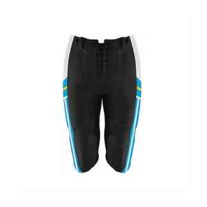 Ensemble d'uniformes de football américain personnalisés de qualité supérieure, respirants, à sublimation intégrale, manches courtes, 100 % polyester - Product Image 6