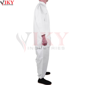 Pantalon élastique léger de qualité supérieure, directement de l'usine, avec logo personnalisé, idéal pour la pratique des arts martiaux, avec fermetures à boucles grenouille - Product Image 4
