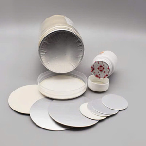 Vietnam Manufacturer's Fast Delivery Non-Spill Aluminum Seal Film Heat Sealing Lid Safety <b>Bottle</b> Cap Two Piece Customizable - Product Image 6