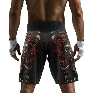 กางเกงมวยไทยคุณภาพสูงสั่งทำได้ตามต้องการ ดีไซน์ทันสมัย กางเกง MMA สวมใส่สบายสำหรับผู้ชาย สามารถปรับแต่งได้ - Product Image 6