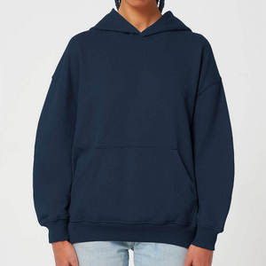 เสื้อฮู้ดผู้ชายสีเบจ ทรงปกติ ผ้าถักผสมฝ้าย 50% มีกระเป๋าหน้า สไตล์วินเทอร์ แนวอาร์แวนท์การ์ด คูลเจอร์ครูว์ ใส่สบาย - Product Image 6