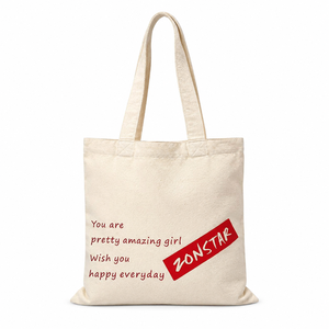 Sac fourre-tout en toile de coton personnalisé de 8 oz, petit sac fourre-tout réutilisable pour les courses, sac promotionnel avec logo personnalisé, léger, pour un usage quotidien, sacs écologiques - Product Image 6