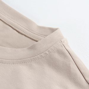 Camiseta Corta de Algodón Premium para Mujer con Logotipo Personalizado, Estilo Casual para Uso Diario, Venta al Por Mayor - Product Image 4