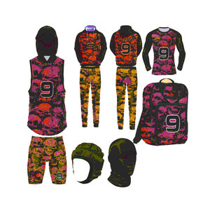 ชุดยูนิฟอร์มกีฬา 7v7 คุณภาพพรีเมียม ราคาดีที่สุด แบบสั่งทำพิเศษ แห้งเร็ว เสื้อและกางเกงขาสั้นสไตล์เฉพาะตัว - Product Image 1