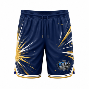 Pantalones Cortos de Fútbol Modernos al por Mayor, Profesionales, de Microfibra de Poliéster, con Gestión de la Humedad, Elásticos, Duraderos, Calidad de Partido, Cómodos - Product Image 1