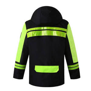 Chaqueta de Seguridad con Logotipo Personalizado de Nuevo Diseño, Último Modelo, Ignífuga y Reflectante, Hecha de Algodón y Nailon Impermeables, Precio OEM - Product Image 5