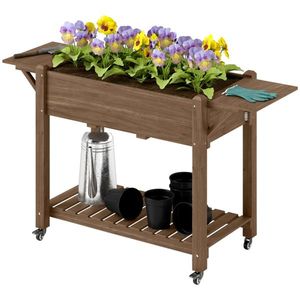 Estante de Madera para Flores y Caja de Plantas para tu Cobertizo de Jardín y Almacenamiento - Product Image 2