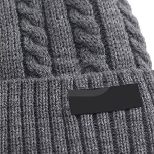 Gorros de Punto Suaves, Gorro de Invierno Cálido, Informal, para Exteriores, Gorro de Moda - Product Image 5