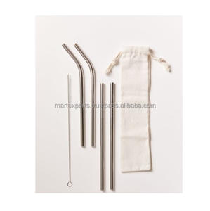 Handcrafted Stainless Steel Luxury <b>Reusable</b> <b>Straw</b> Set for Eco-Friendly Hydration Stylish & Durable for Everyday Healthy Use - Product Image 4