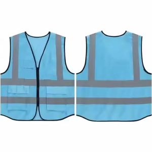 เสื้อกั๊กสะท้อนแสงแบบกำหนดเองสำหรับผู้ผลิต  ทันสมัย มองเห็นได้ชัดเจน เหมาะสำหรับผู้ใหญ่ทุกเพศ  ขายในราคาประหยัดสำหรับชุดทำงาน - Product Image 4