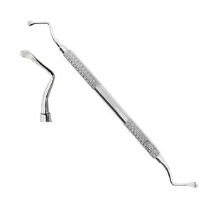Cureta Ósea Quirúrgica Lucas de Doble Punta, Instrumento de Acero Inoxidable para Injerto Óseo Dental, Aprobado por ISO - Product Image 6