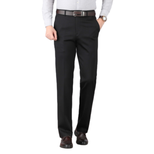 Pantalones de Traje Formales para Hombre de la Mejor Calidad, Corte Slim Fit, Pantalones de Oficina Ajustados y Elásticos, MOQ Bajo - Product Image 1