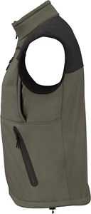 Chaleco Softshell Ligero Informal para Hombre con Logotipo Personalizado en Impresión 3D, Cierre de Cremallera, Impermeable, Cortavientos, Térmico, Transpirable y Cálido - Product Image 3