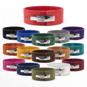 Premium Quality Full Grain Leather Lever Bodybuilding <b>Belt</b> Stainless Steel Buckle Powerlifting Gym Whole Sale Custom Made <b>Belt</b> - Product Image 1