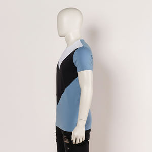 <b>Mens</b> Plain Color Blank Crew Neck Oversized T-<b>Shirt</b> Short Sleeve Heavyweight Cotton Basic Top Custom Logo OEM ODM Wholesale - Product Image 5
