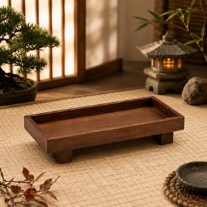 Bandeja de Servir de Madera Moderna y Lujosa Hecha a Mano, Apta para Lavavajillas, para Guardar Joyas, para Cocina, Baño y Decoración del Hogar - Product Image 5