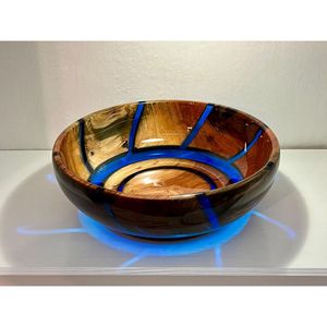 Bol à manger en bois et résine de qualité supérieure pour servir et présenter les aliments - Product Image 2