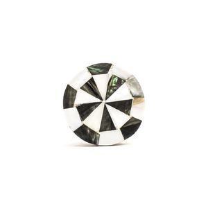 Best Selling Design MOP Inlay KNOBS MOP Drawer Knobs Cabinet Knobs Mother Of Pearl Knobs Resin Knobs At <b>low</b> factory Price - Product Image 1