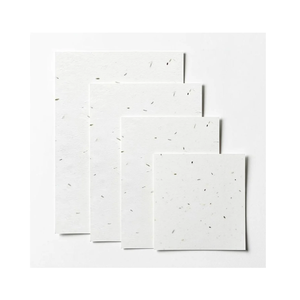 Carte de vœux en papier semence imprimé personnalisé avec message de remerciement, pour la fête des mères et la fête des pères - Product Image 4