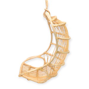 Handmade Hanging <b>Egg</b> <b>Chair</b> Outdoor Wicker Swing <b>Chair</b> With <b>Stand</b> Modern Rattan Hanging <b>Chair</b> For Garden Patio Balcony - Product Image 2