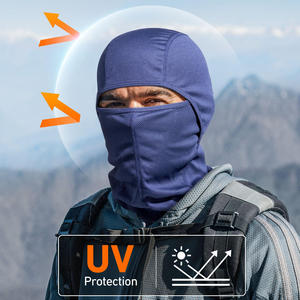 Masque facial fin et respirant pour l'escalade, la descente en rappel, protection UV, couvre-tête rafraîchissant, équipement de plein air, protection sportive - Product Image 2