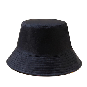 Custom Embroidery Panel Bucket Hat <b>Caps</b> OEM Blank Headwear Supply White Label Manufacturing Bucket Hat <b>Caps</b> <b>Plain</b> Cotton Hats - Product Image 2