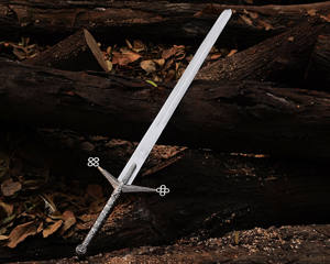 Espada Vikinga Antigua Hecha a Mano al por Mayor 2024 con Mango Cómodo, Espada de Caza Personalizada para Exteriores con Funda de Cuero - Product Image 4