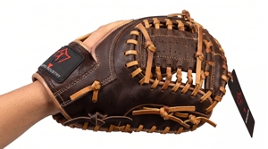 Baseball Catching <b>Gloves</b> Premium Performance Catchers Mitt Designed For Youth Adult And Professional Players <b>With</b> Superior <b>Grip</b> - Product Image 3