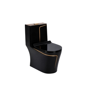 NOVA (7 COULEURS) WC MURALE MONOBLOC DESIGN ALLONGÉ MODERNE avec évacuation S-Trap et P-Trap, finition marbre pour salle de bain - Product Image 1